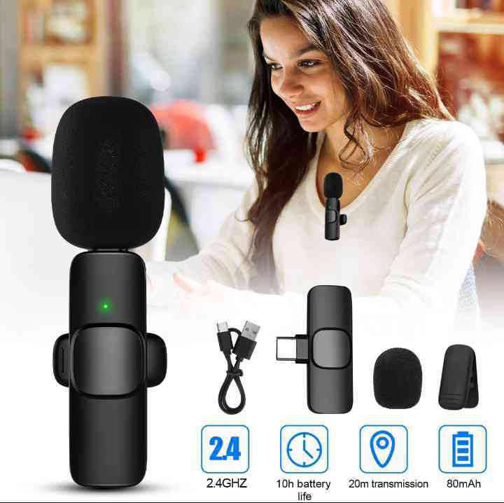 1748627421993_photo.jpg K8Wireless Microphone তারবিহীন মাইক্রোফোন - Image 1