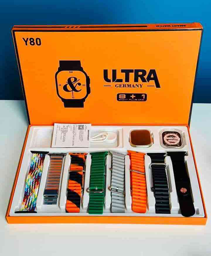 1752470627283_photo.jpg (4) আকর্ষণীয় অফারে Y80 Ultra Smartwatch With 8 Strap - Image 1