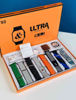 আকর্ষণীয় অফারে Y80 Ultra Smartwatch With 8 Strap - Image 4