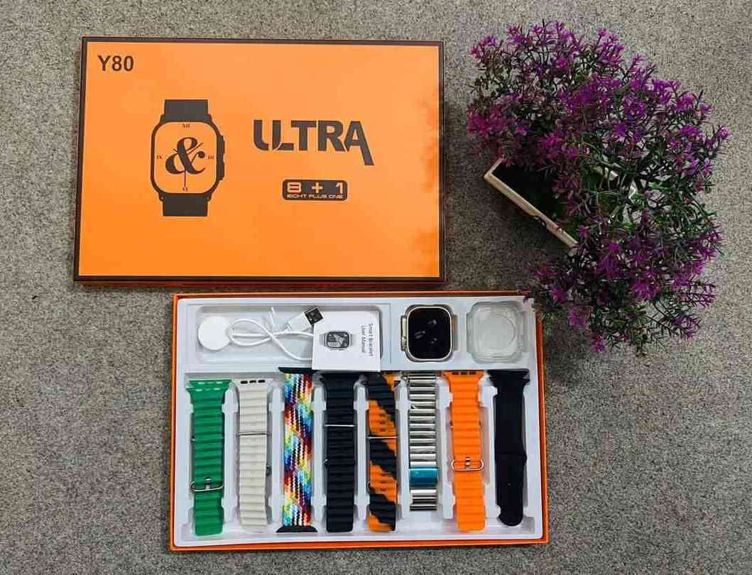 1752470653702_photo.jpg (4) আকর্ষণীয় অফারে Y80 Ultra Smartwatch With 8 Strap - Image 5