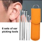 6PCS Portable Ear Pick Set – নিরাপদ ও পরিষ্কার কান পরিস্কারের জন্য একদম সেরা!