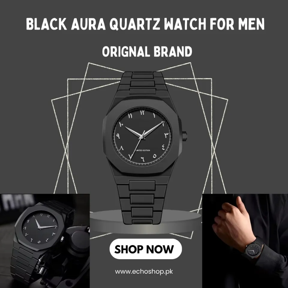 0d85ff412d247b119ecbc3c1d92744d3.jpg_960x960q80.jpg_ আধুনিক ডিজাইনের wrist watch সম্পূর্ণ ব্ল্যাক কালার - Image 8
